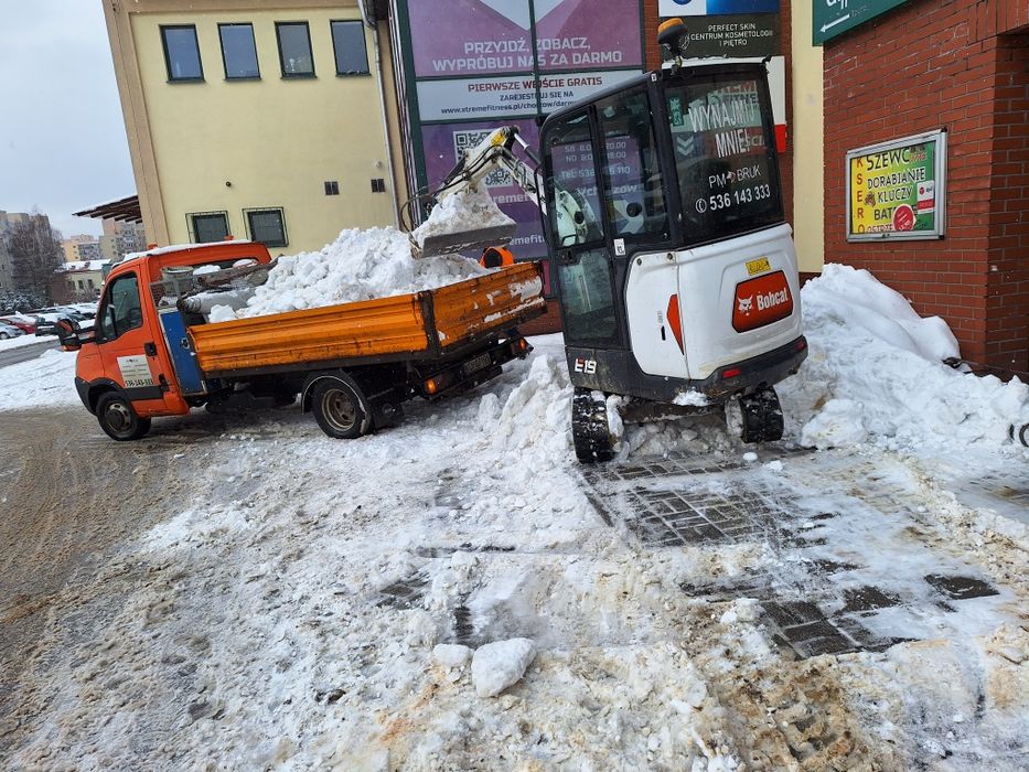 *wynajem*uslugi*minikoparka*miniladowarka*wozidlo*rębak*Zagęszczarki*