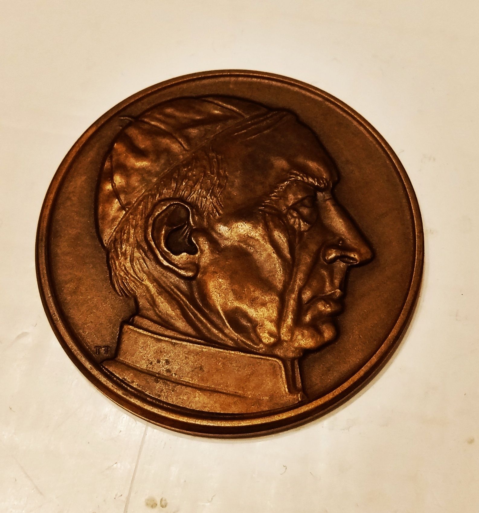 Medal "Budowa Pomnika Prymasa Tysiąclecia" Warszawa 1986r.