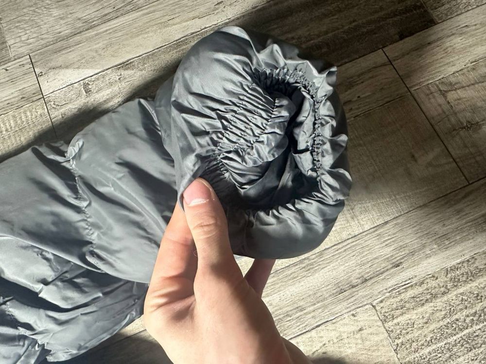 Куртка Adidas Tonal hooded puffer grey