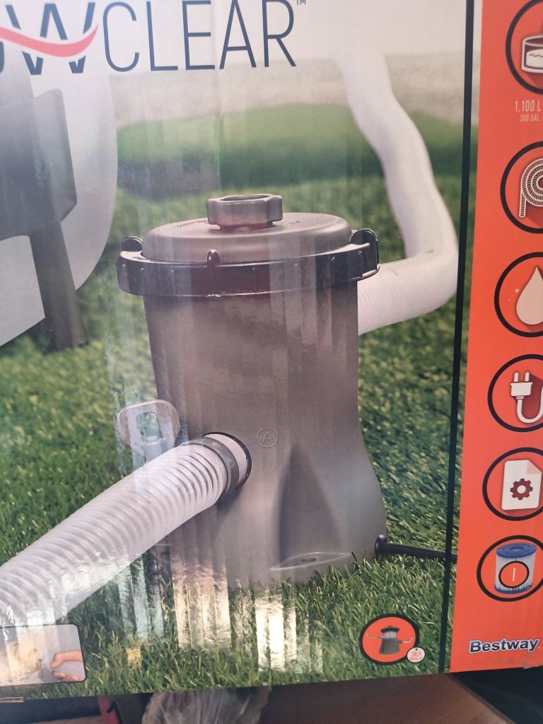 Pompa filtrująca 1249 l/h nowa w pudełku