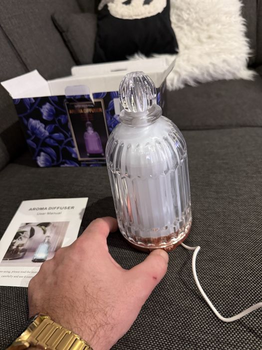 ultradźwiękowy dyfuzor zapachowy, nawilżacz powietrza z chłodną mgiełk