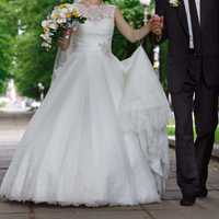 Не вінчана весільна сукня,весільне плаття Mori Lee А-силует