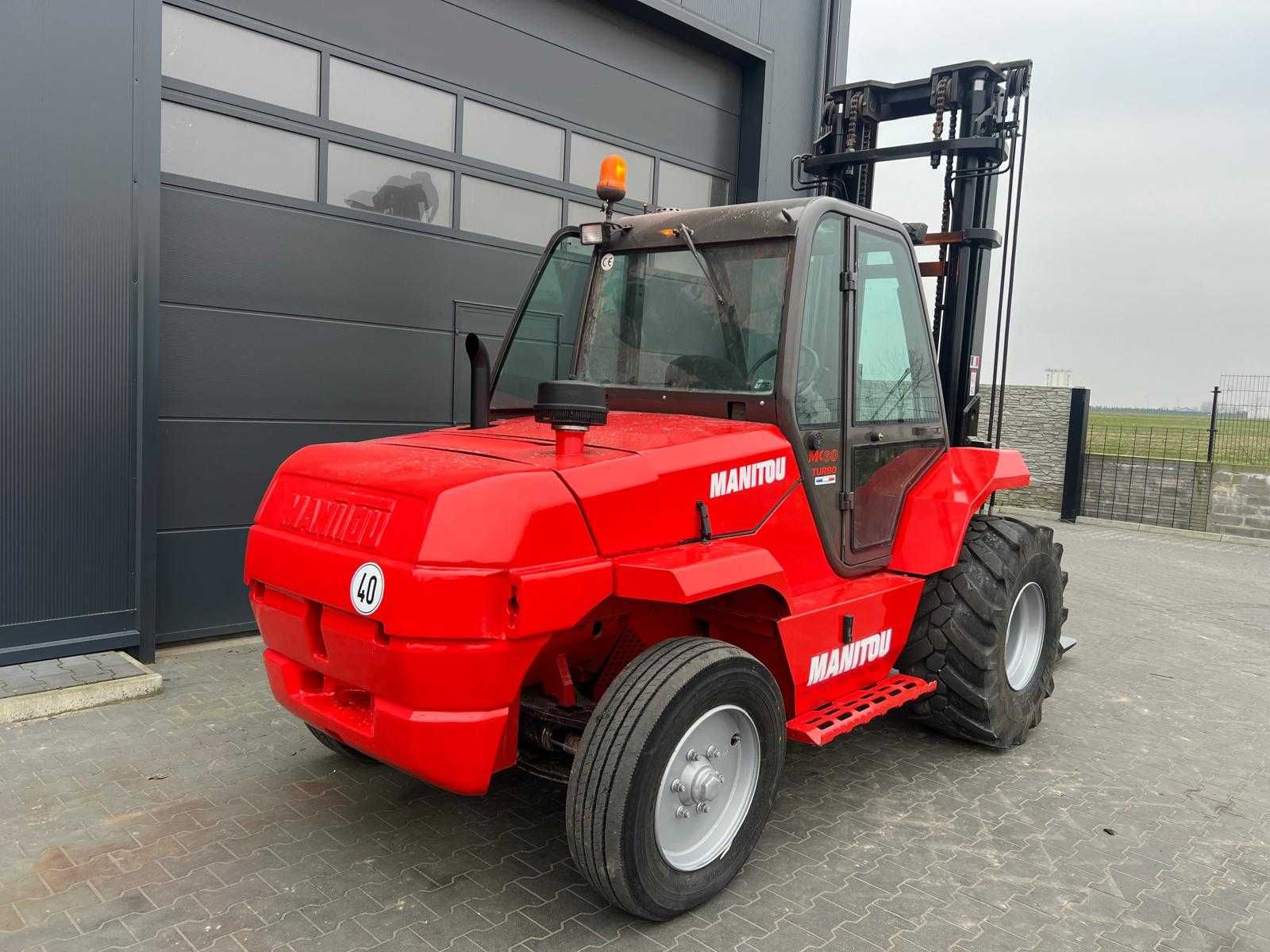 Wózek widłowy MANITOU MC60, diesel, 2010 r, 4000 kg, stan b. dobry