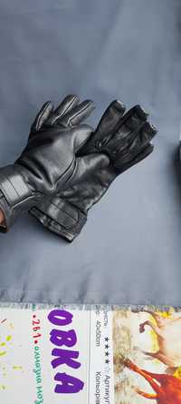 чоловічі шкіряні перчатки розмір М