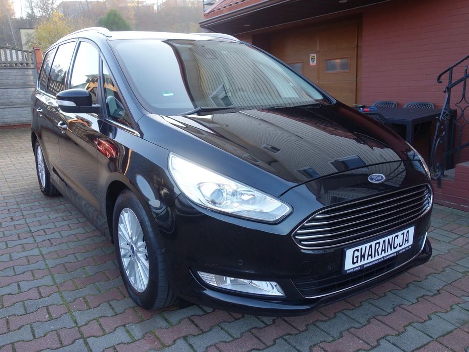 Ford Galaxy 2.0 TDCI Titanium Manual 1-Lakier 7-Osób Mega Zadbany z Niemiec 2015
