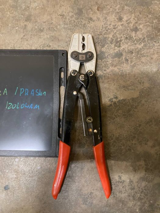 Praska zaciskarka do końcówek izolowanych 10 16 mm