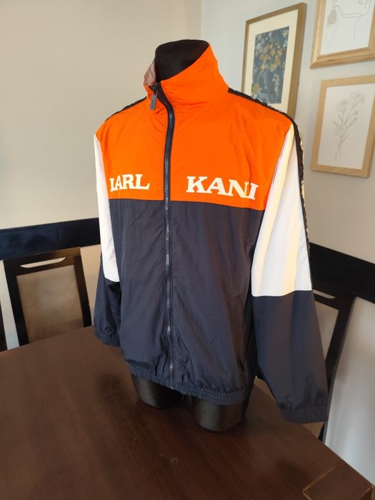 Bluza oversize Karl Kani Retro Tape Jacket kurtka wiatrówka vintage y2