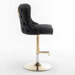 Hoker Chesterfield Glamour Hocker pikowany.