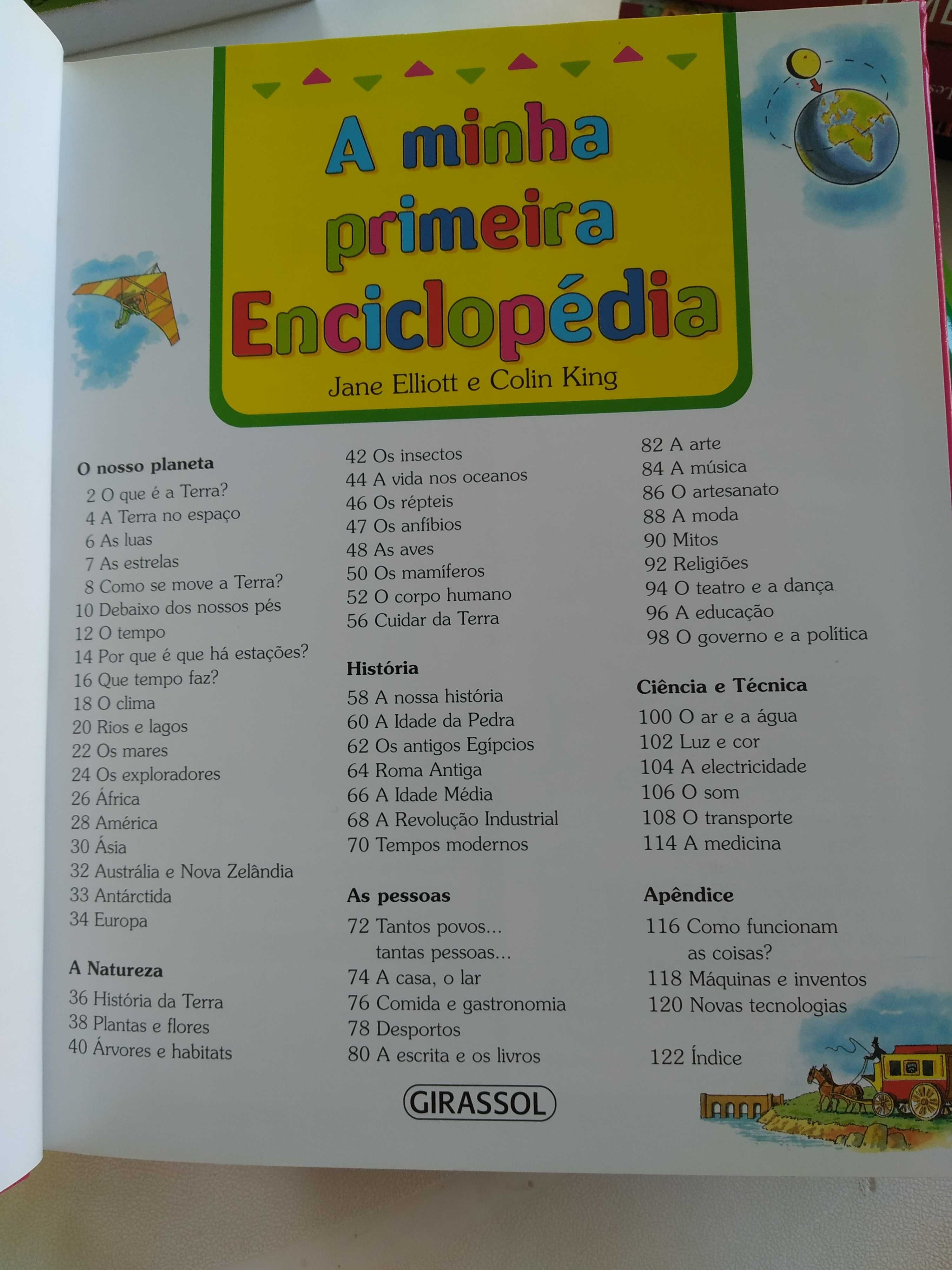 Coleção Livros A Minha Primeira Enciclopédia