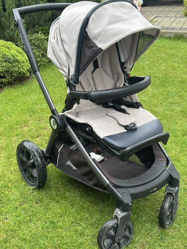 Wózek dziecięcy Peg Perego GT4, fotelik, pojedynczy lub podwójny wózek
