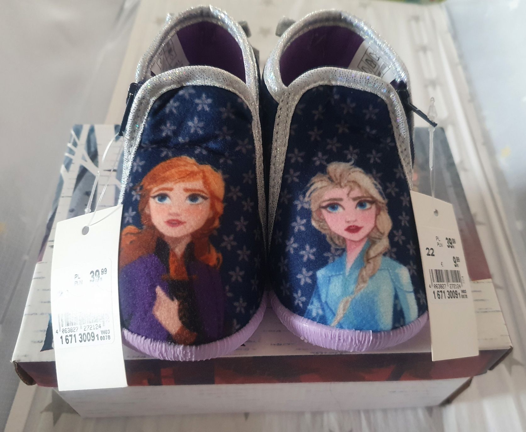 Kapcie dziewczęce Disney Frozen    22