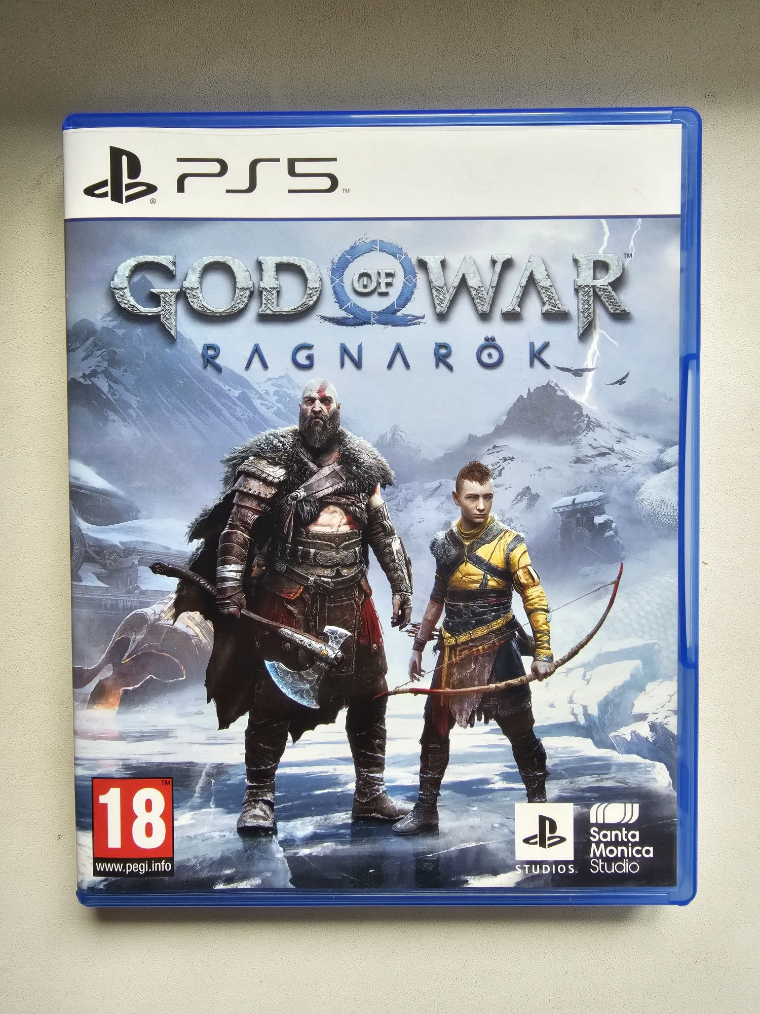 Диск God of War: Ragnarok (PS5)