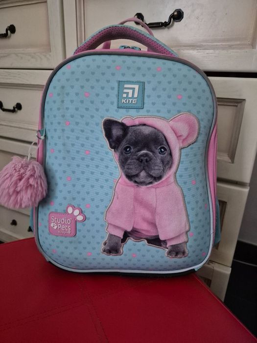 Рюкзак каркасний Kite для дівчинки 35x26x13.5 см 12 л Studio Pets (SP2