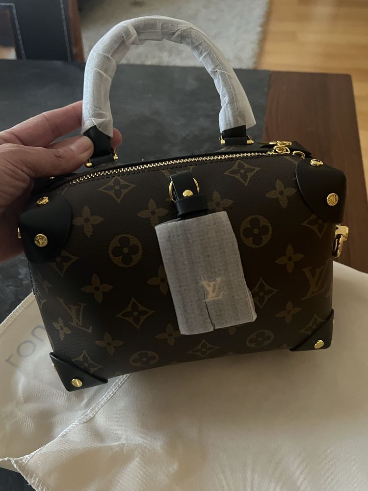 Louis Vuitton Sac Petite Malle Souple Toile Monogram