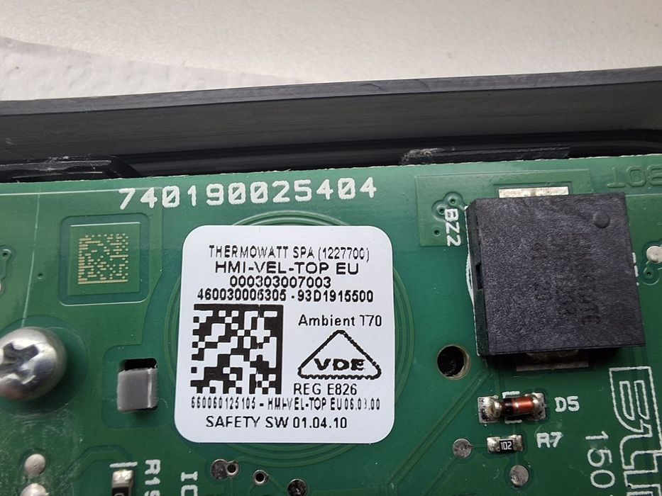 Модуль (плата+дисплей) управления от бойлера Ariston VLS EVO DRY 80 EU
