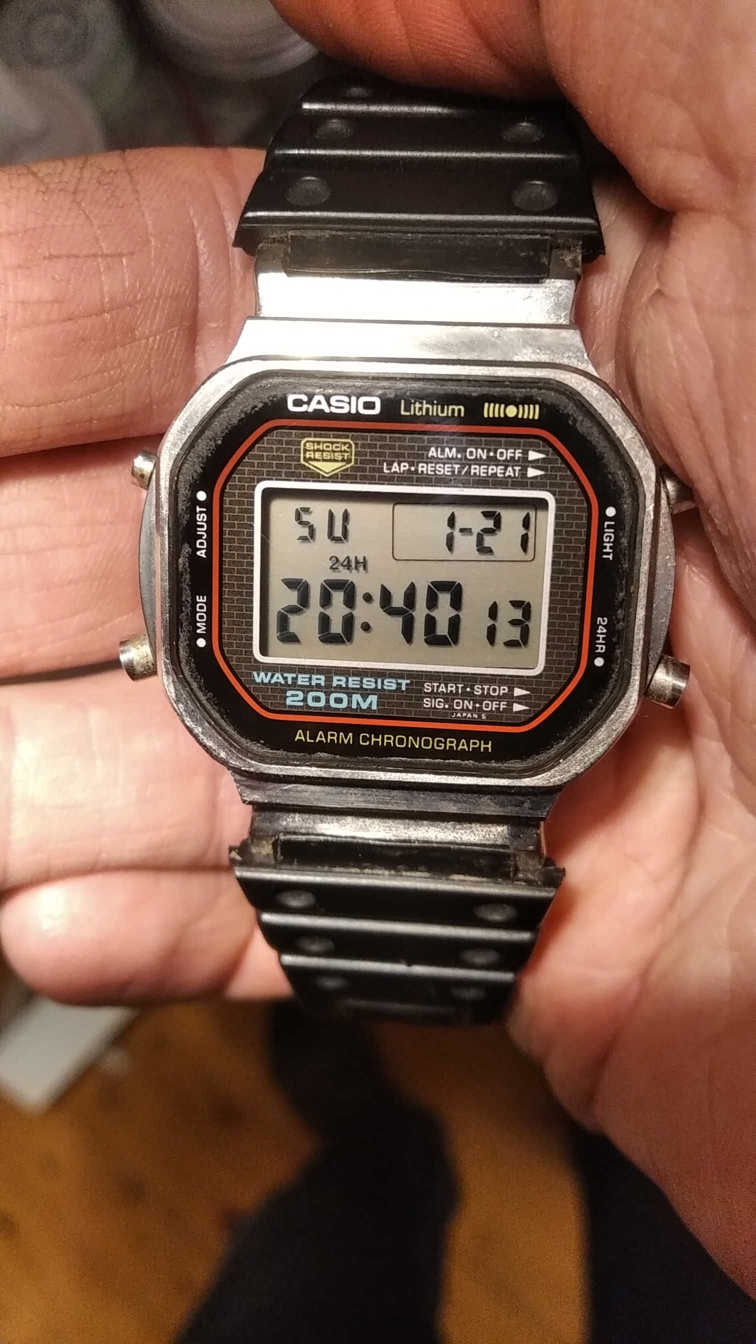 Casio DW-5000C-1A vintage pierwszy model G-Shock z 1983 roku ! ! !