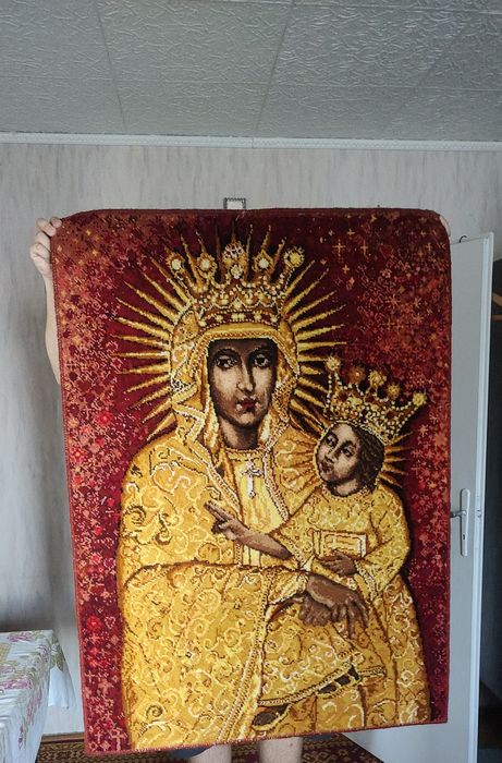 Dywan ścienny z wizerunkiem Maryi