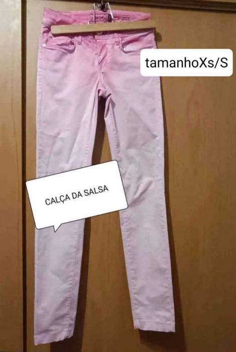 Conjunto 4 calças de senhora tamanho xs/ s