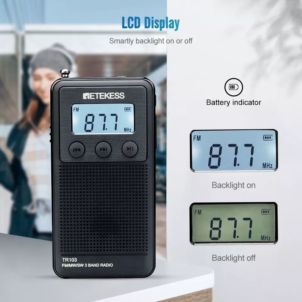 Радіоприймач / MP3 player / Ratekiss TR103