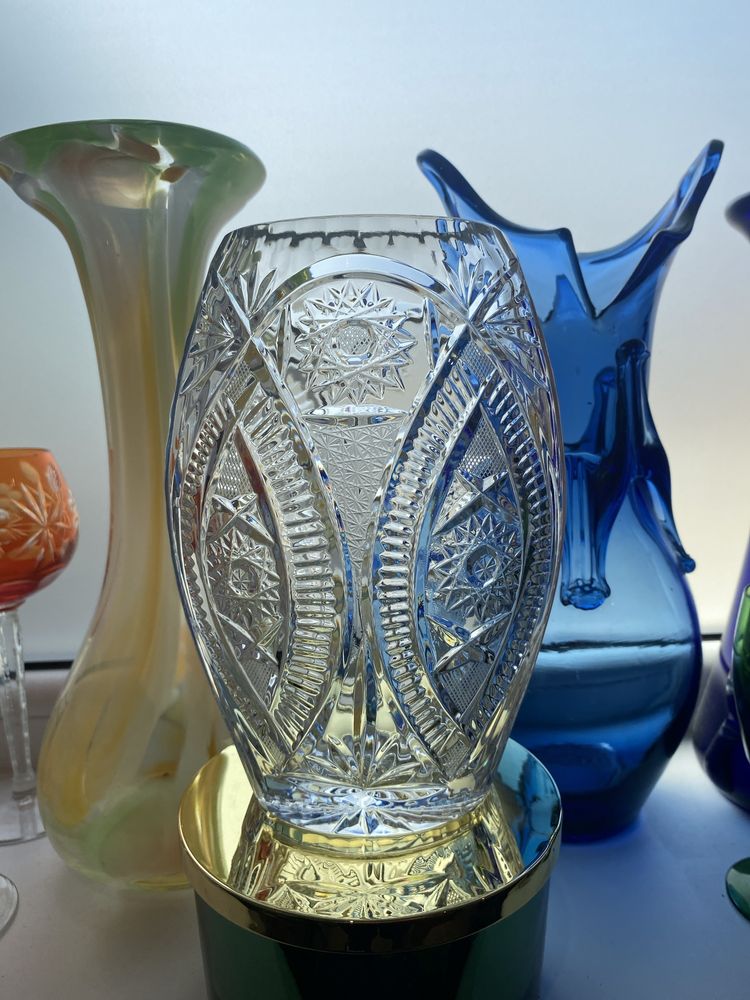 Kryształowy wazon kryształ duży