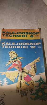 archwalne numery czasopisma Kalejdoskop techniki 1977