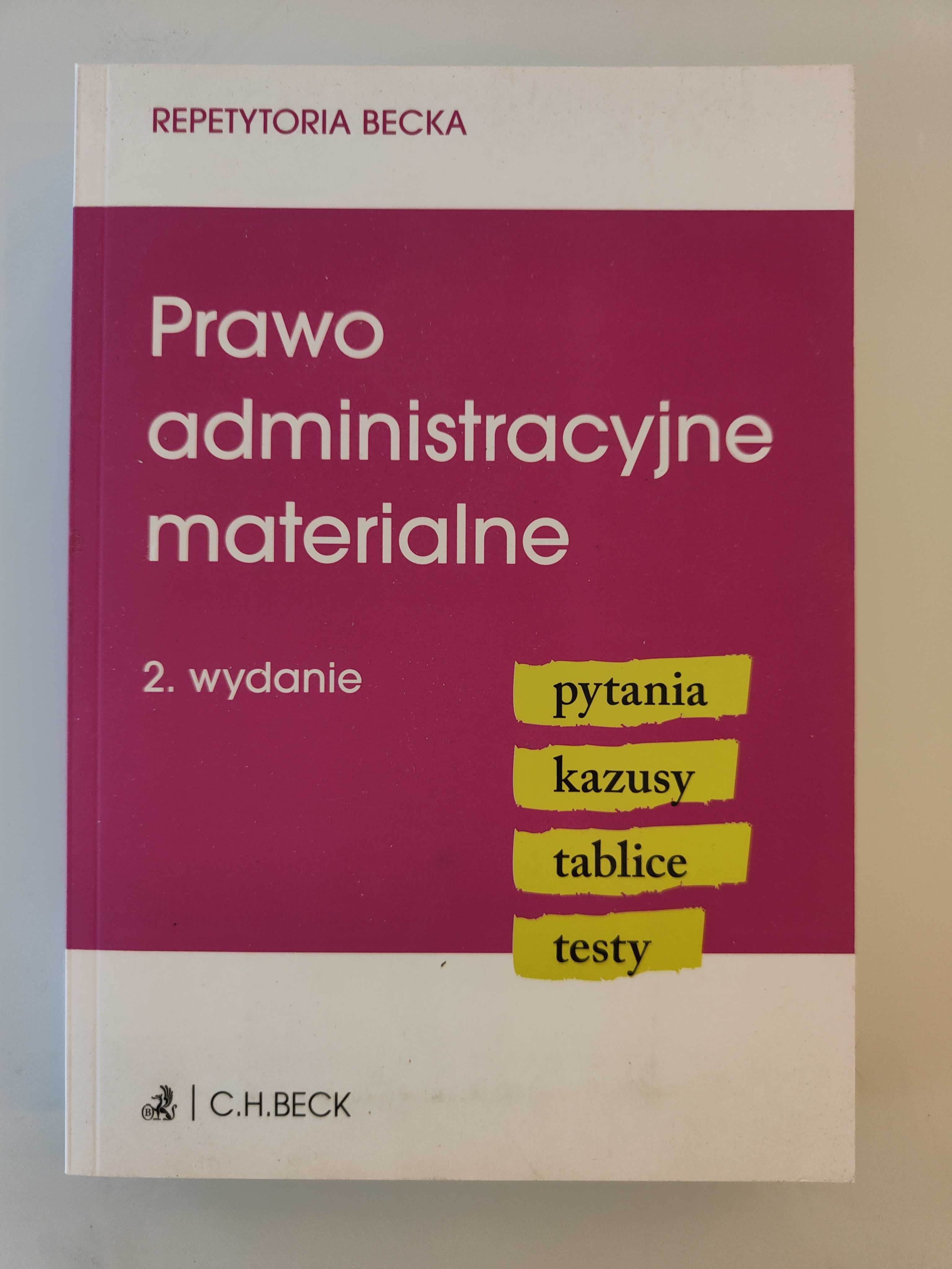 Repetytoria Becka - Prawo administracyjne materialne