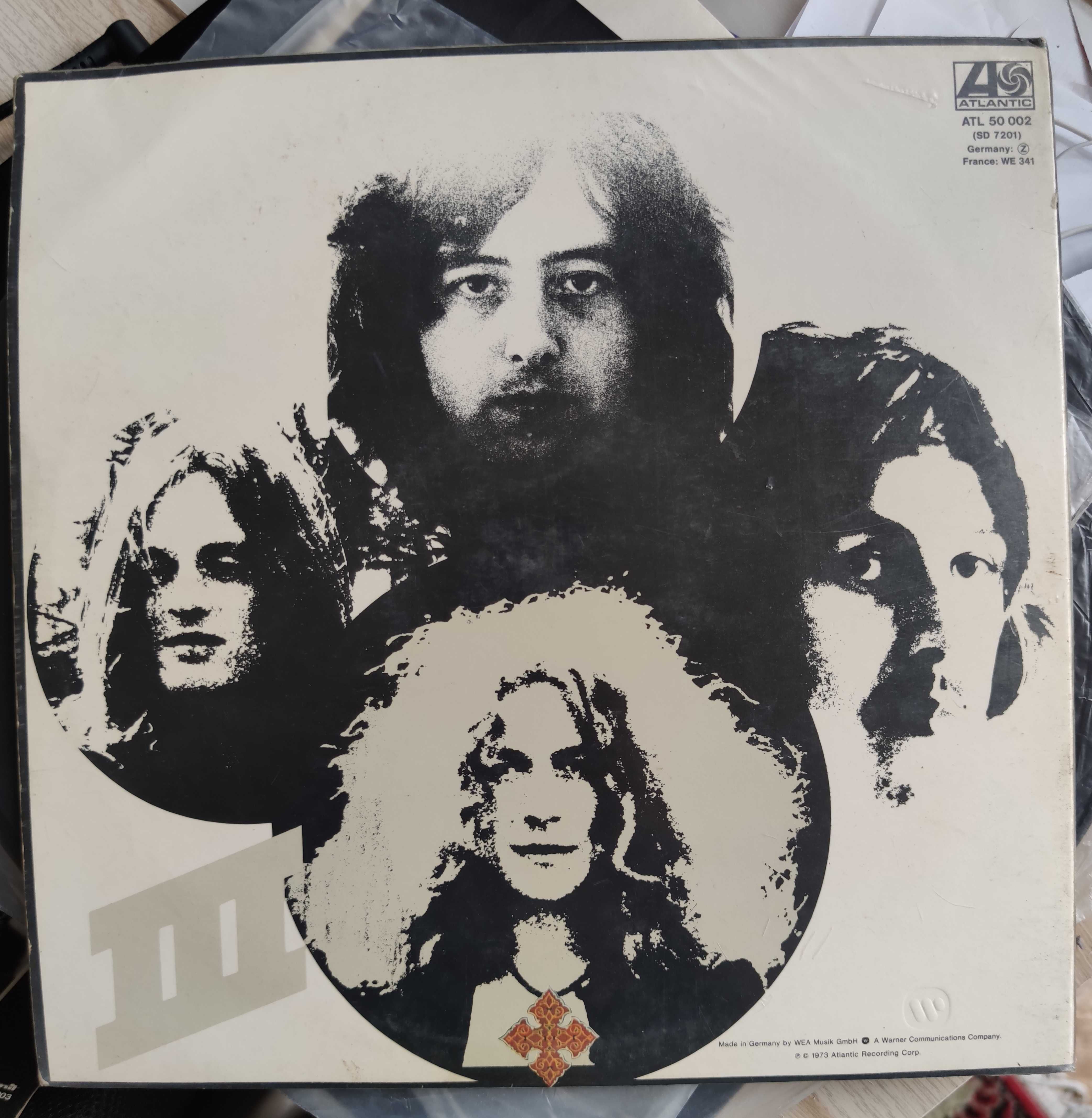 Led Zeppelin III. LP. VG++. Germany.