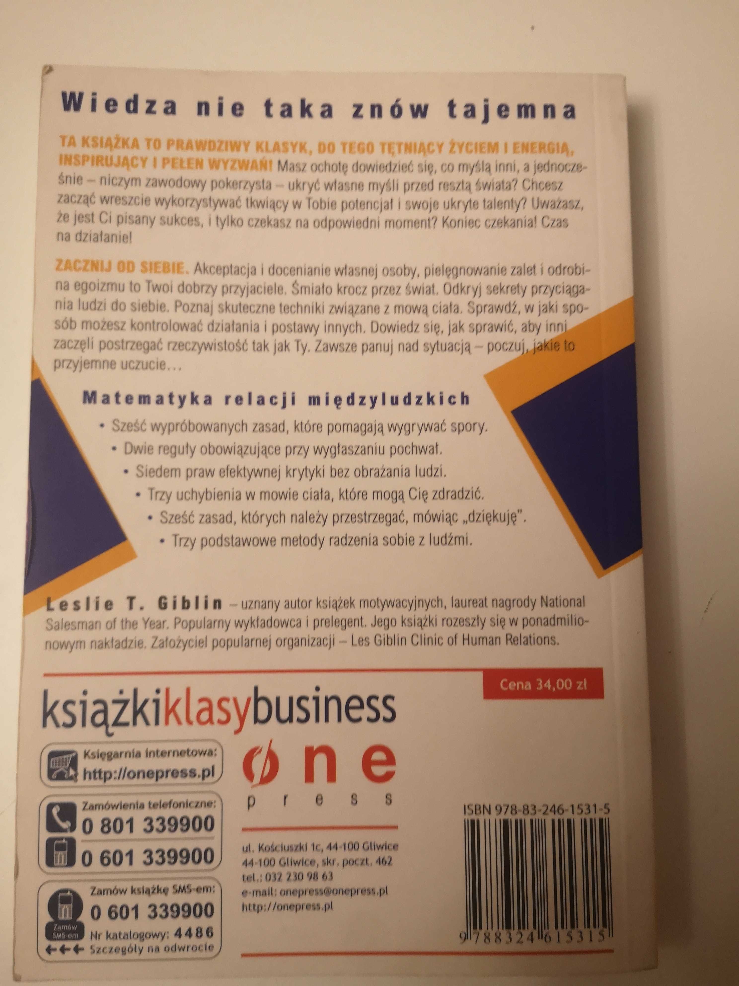 Magnetyzm osobowości. Poznaj sekrety wpływania na innych - Giblin