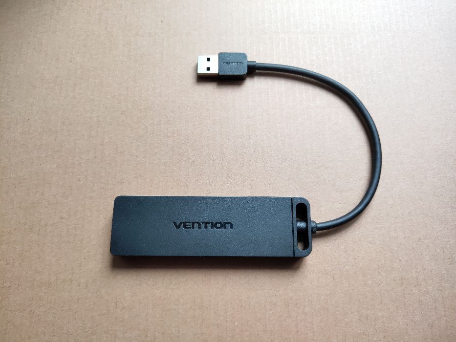 Новый хаб от Vention на 4 USB 3.0 разъема с micro USB питанием (15 см)