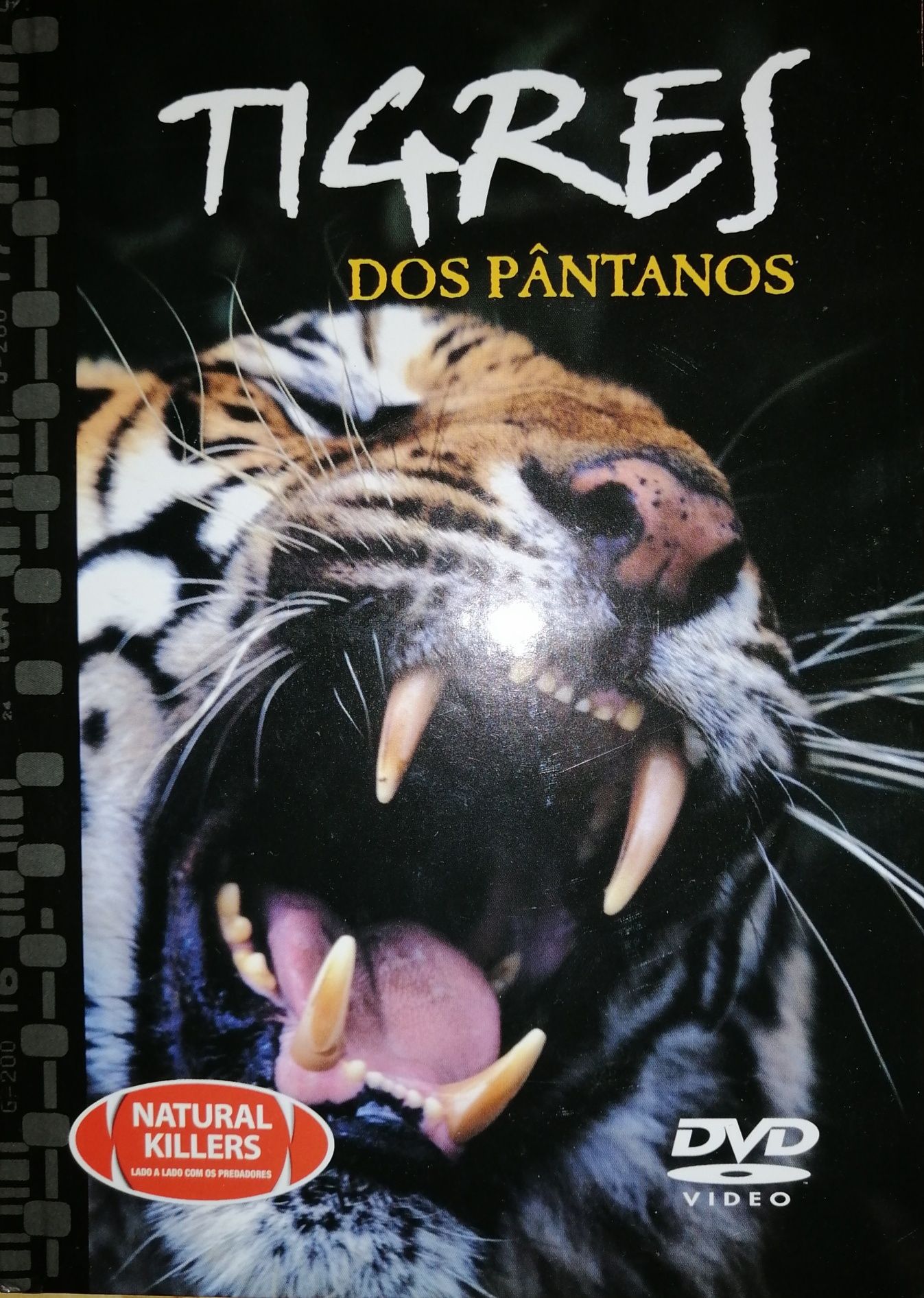 Livro com DVD tigres dos pântanos