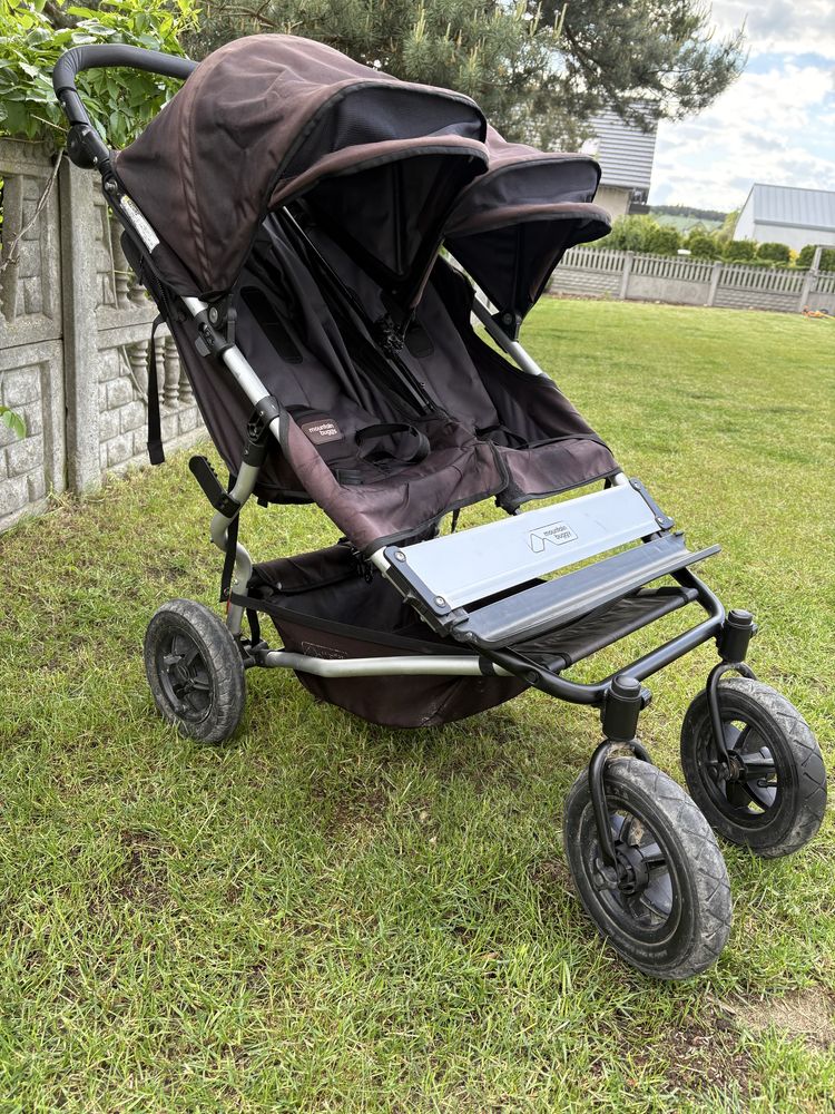 Sprzedam wozek Mountain Buggy - pelny zestaw