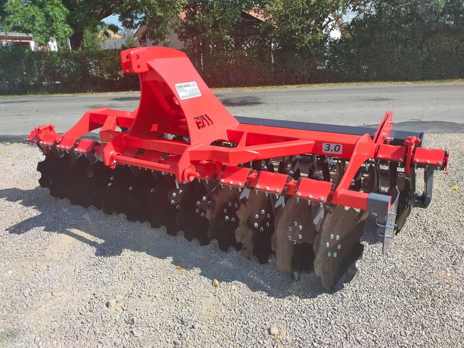 EURO-MASZ brona talerzowa bez hydropaku/talerzówka CIĘŻKA talerze 560