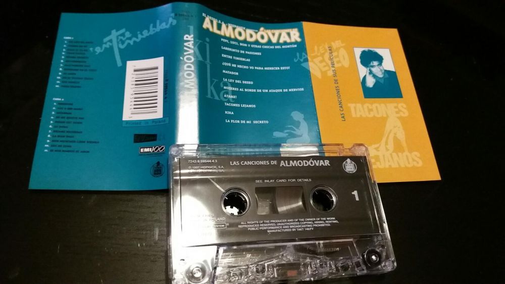 Kaseta Las Canciones de Almodovar OST