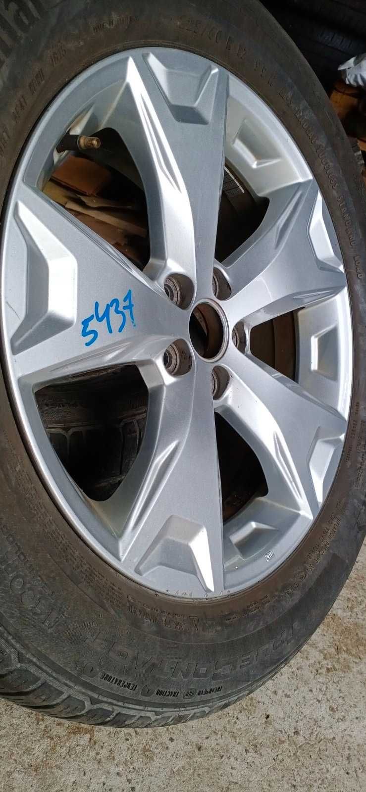 Колеса R17 диски Subaru Forester резина шины 225/60/R17 Continental