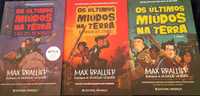 3 Livros da coleção "Os Últimos Miúdos na Terra" de Max Brallier