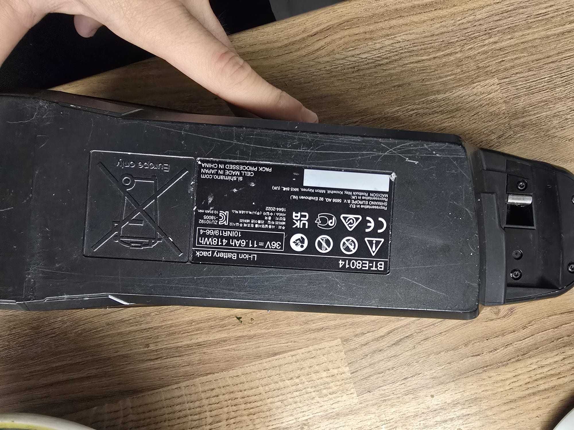 bateria Shimano BT-E8014 36V 11.6Ah 418Wh