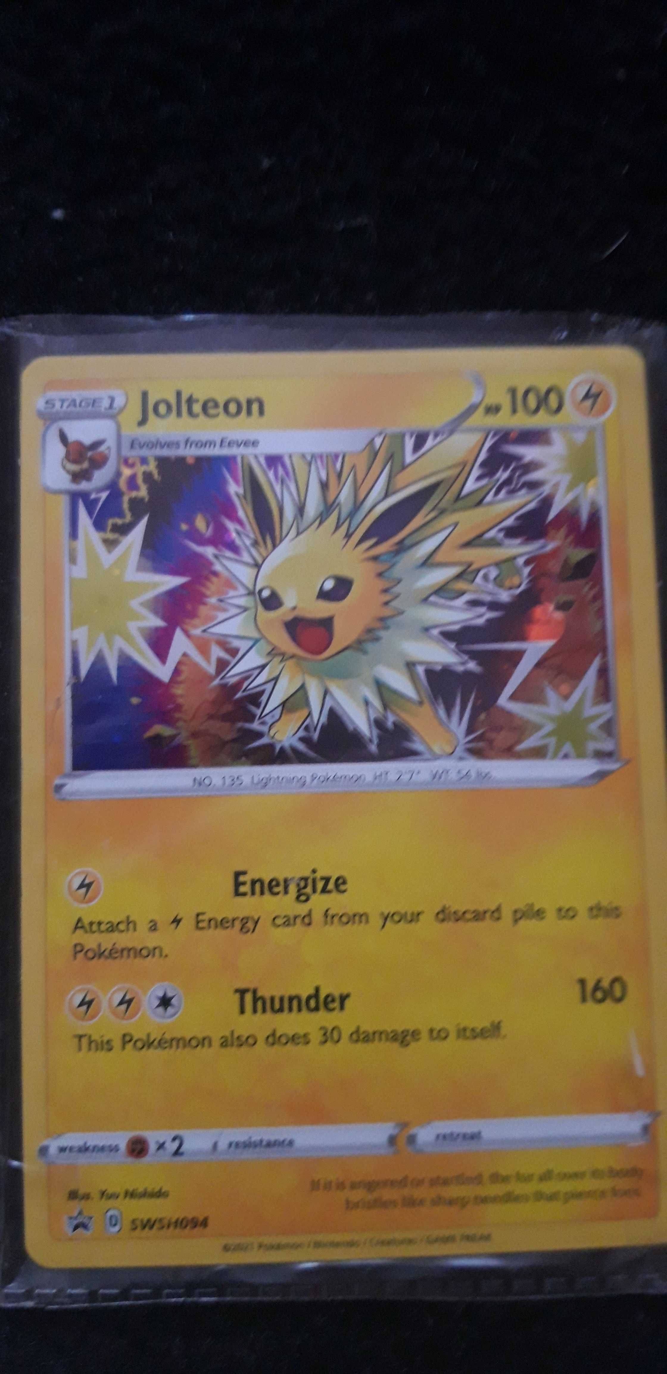 Jolteon black star promo battle styles