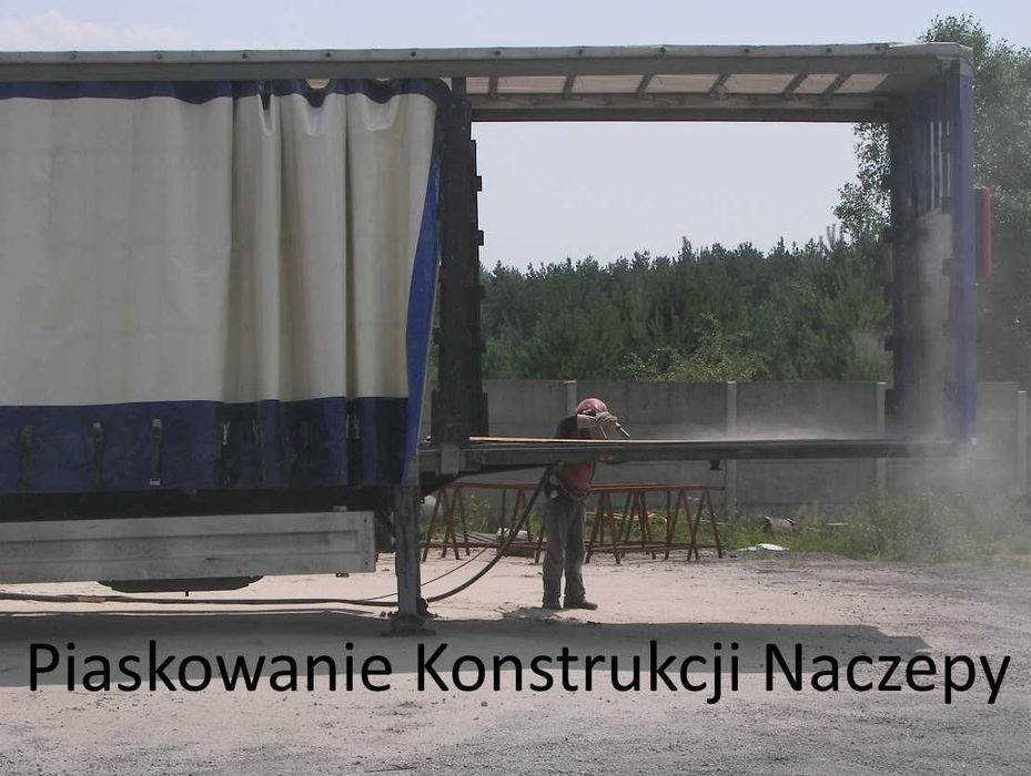 Zestaw do Piaskowania Kompresor śrubowy przewoźny zarejestrowany