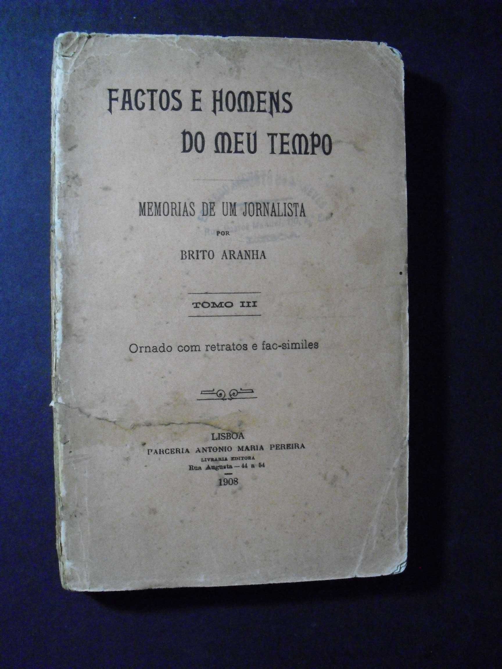 Aranha (Brito);Factos e Homens do Meu Tempo