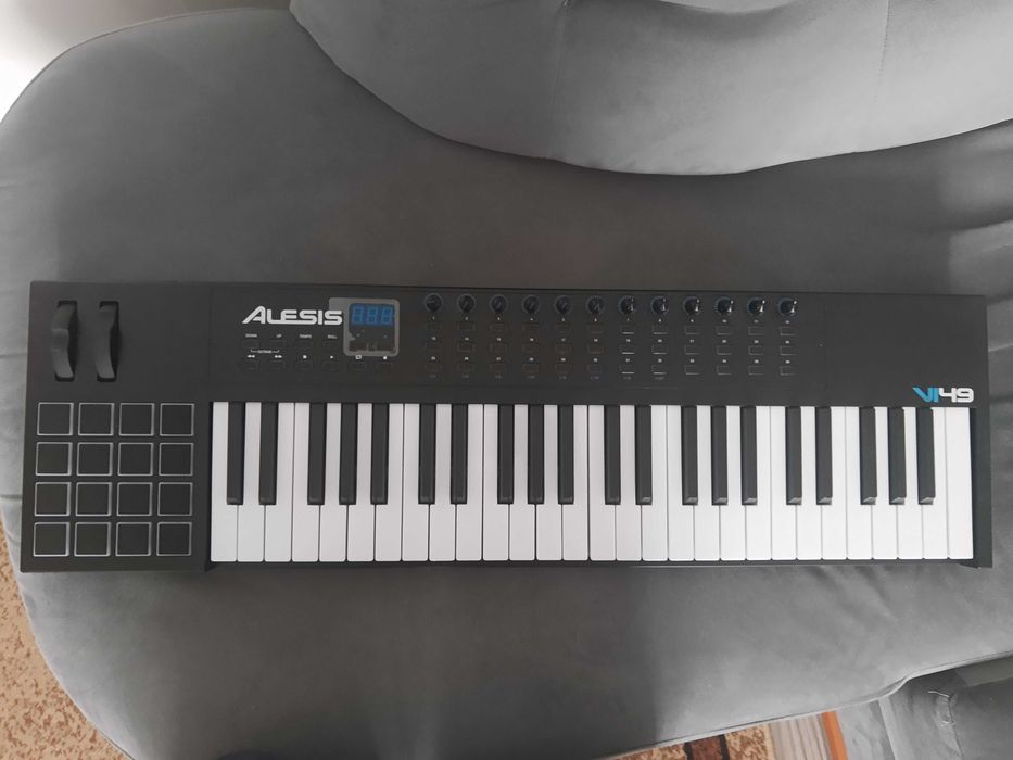 Klawiatura sterująca MIDI, keyboard USB Alesis VI49 - praktycznie nowy
