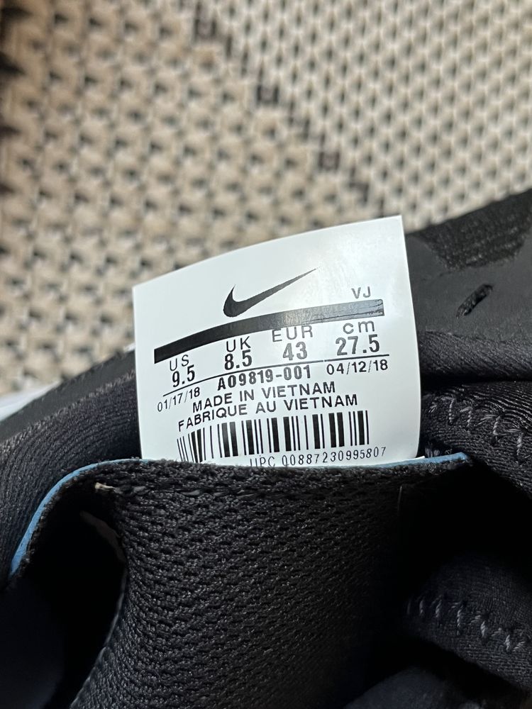 Оригінальні Кросівки Nike react 43 розмір 27,5см стелька стан 7/10