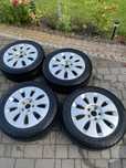 Komplet alufelg 16 cali do Audi wraz z oponami rozstaw  5x112