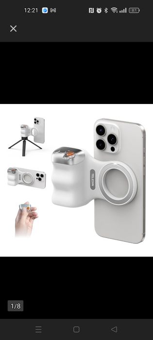 TELESIN Fun Shot Magnetyczna kamera telefoniczna Uchwyt migawki