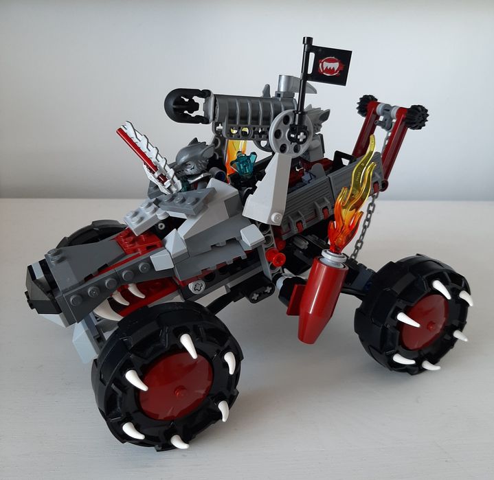 Lego 70004 Chima Wilczy pojazd Wakza wilk orzeł