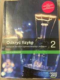 Podręcznik do 2kl fizyka liceum/technikum „Odkryć fizykę”