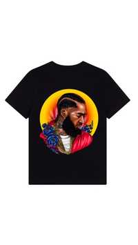 T-shirt hip hop nipsey hussle tupac
