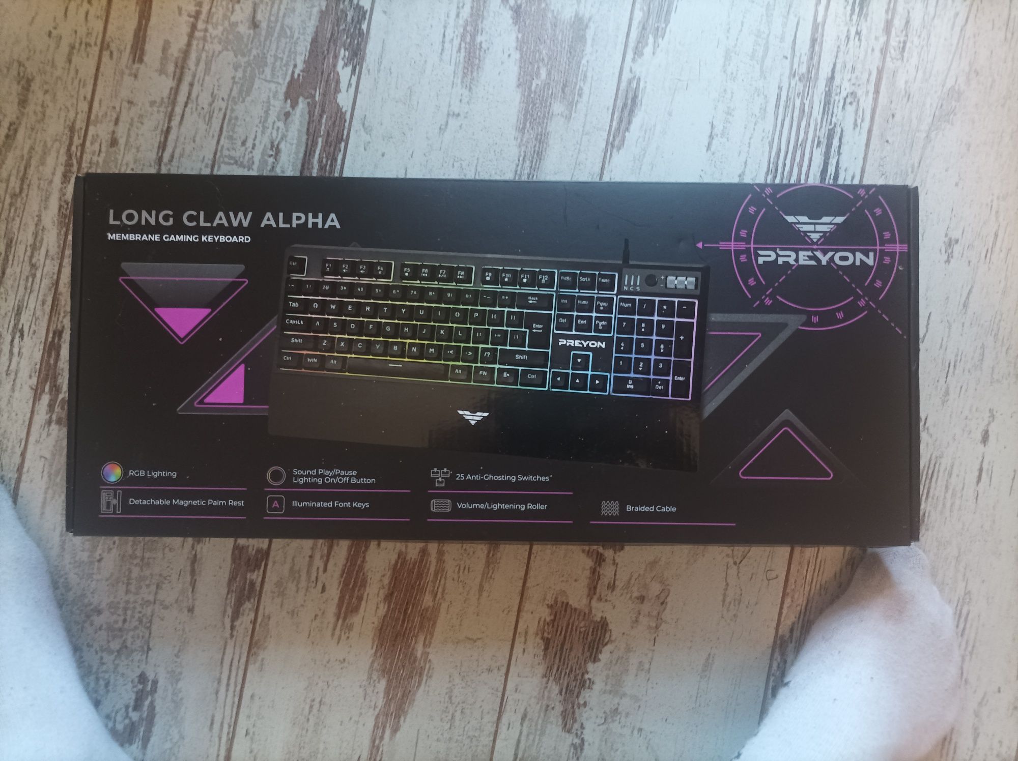 Klawiatura preyon long claw alpha