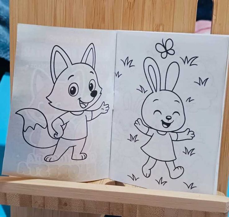 Aventuras para pintar. Os amigos da floresta