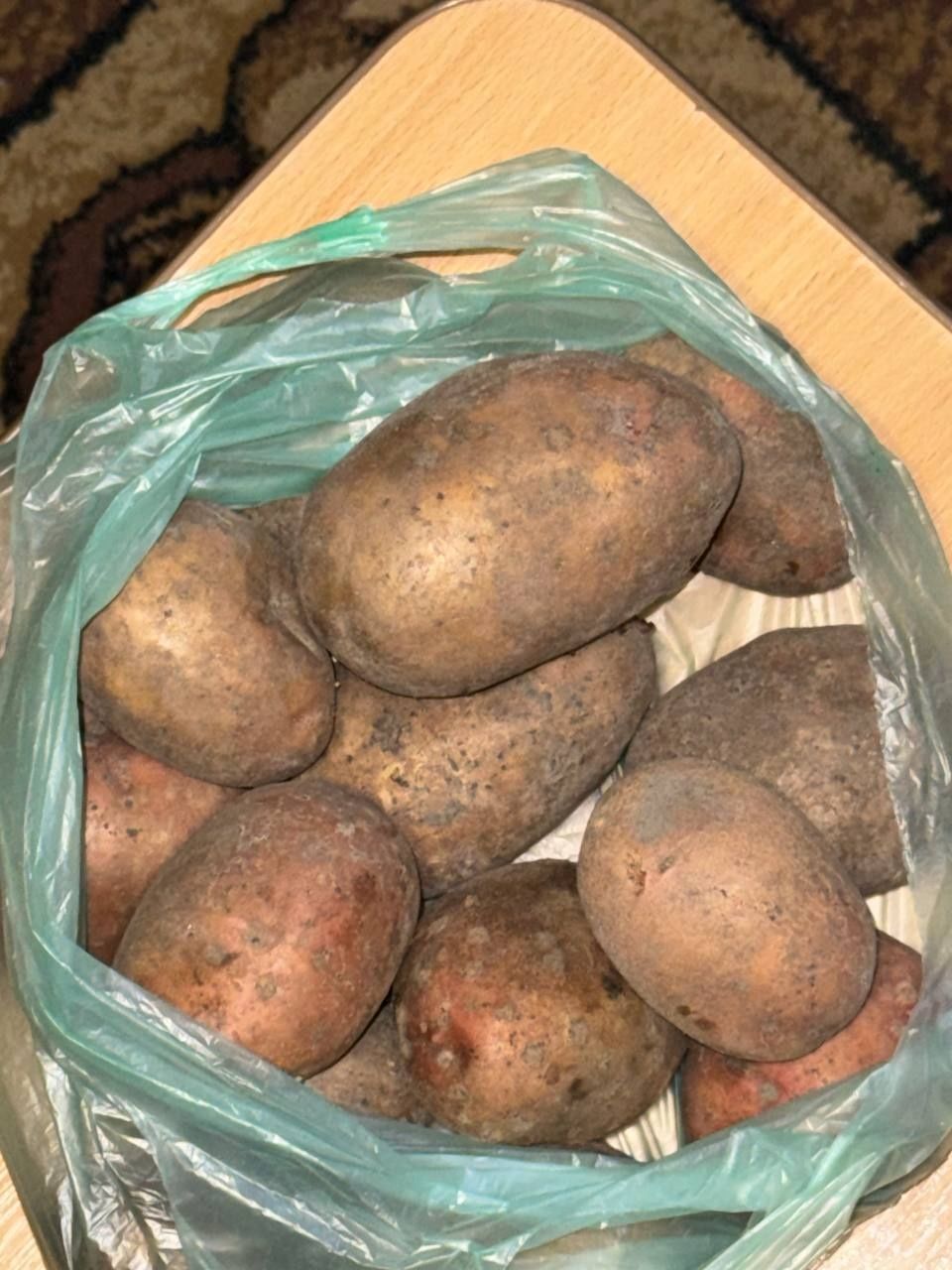 Картошка картофель домашний