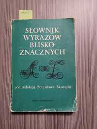 3503. "Słownik wyrazów bliskoznacznych" Stanisław Skorupka